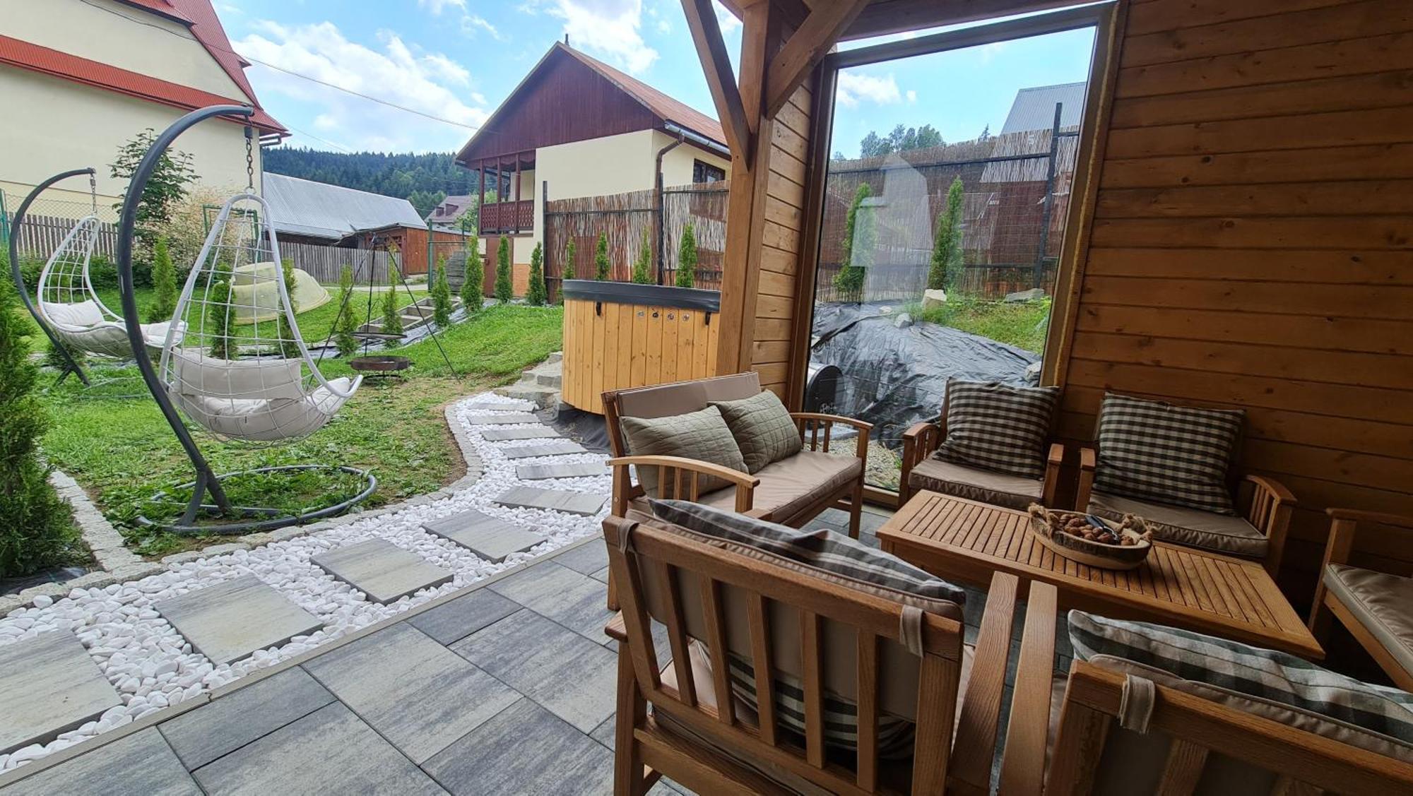 Apartmán Szumia Plaziny Muszyna Exteriér fotografie